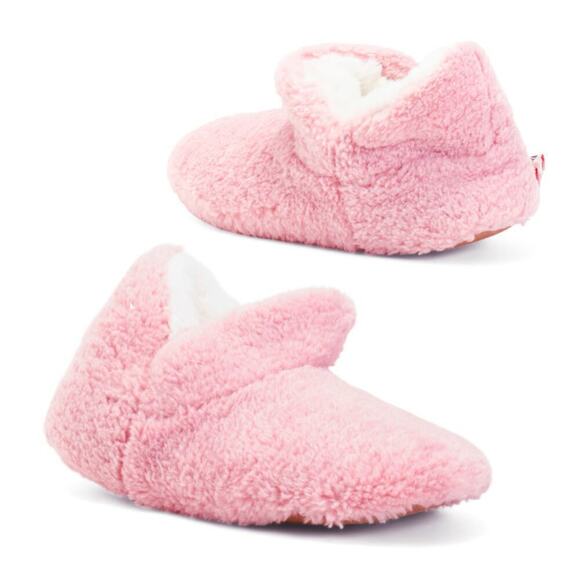 NWT RACHEL RACHEL ROY Women's Sherpa Lined Cozy Bootie Slippers - Picture 1 of 5